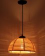 Bamboo Umbrella Hanging Lamp | 10 x 21 inches Online Hot Sale