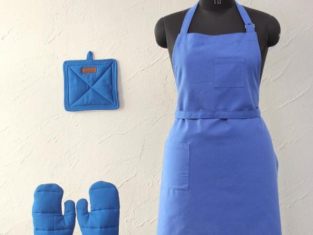 Chef’s Kitchen Apron & Pot Holder Set Fashion