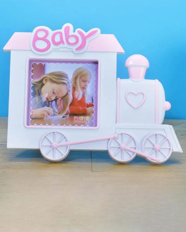 Baby Train Plastic Photo Frame | 9 x 7 inches Online Sale