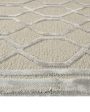 Beige Wool Lineation Hand Tufted Rug Carpet Supply