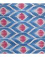 Blue Printed Cotton Table Cloth | 120 x 71 inches Discount