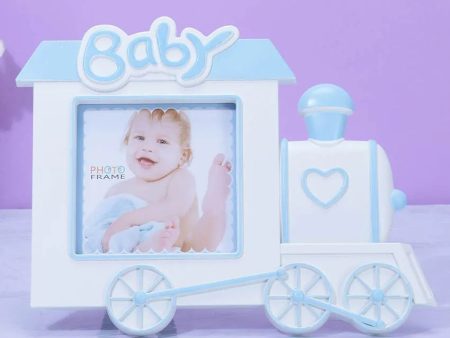 Baby Train Plastic Photo Frame | 9 x 7 inches Online Sale