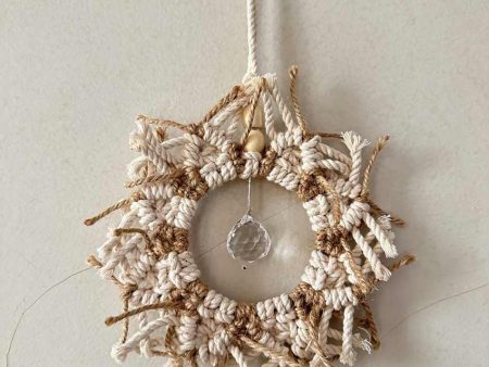 Mandala Cotton Hanging Décor Suncatcher Online Hot Sale