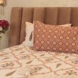 King Size Orange Cotton Bedsheet With Pillow Covers Set | 108 x 108 inches Online