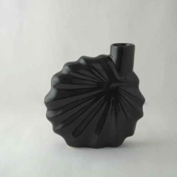 Black Flower Ceramic Vase Online