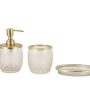 Astrid Crystal Cut Bathroom Set on Sale