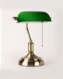 Elegant Metal Banker Desk Lamp Sale