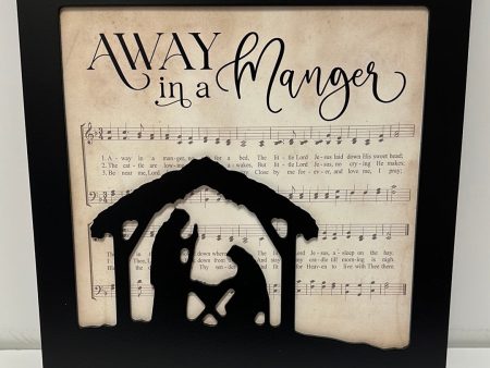 AWAY IN A MANGER PLQ-0476 Online Hot Sale