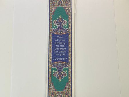 1 PETER 5:7 BOOKMARK-1535 Online Hot Sale