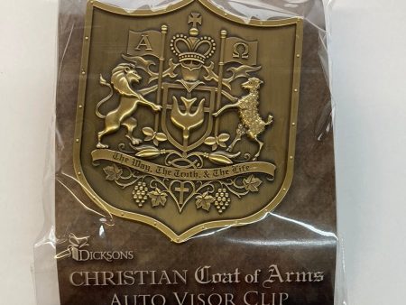 COAT OF ARMS VISOR CLIP-6733 For Sale