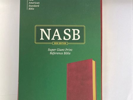 NASB SUPER GP REF BIBLE BURG-7629 Online Hot Sale