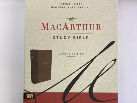 NKJV MAC STUDY BIBLE BROWN INDX-3092 Sale