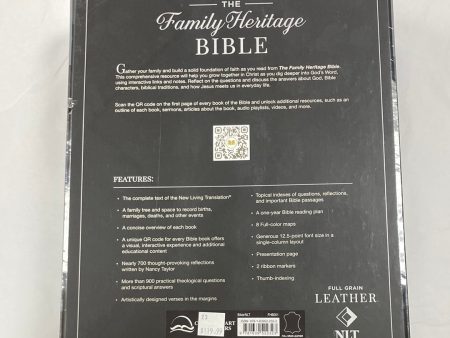 NLT, The Family Heritage Bible For Sale