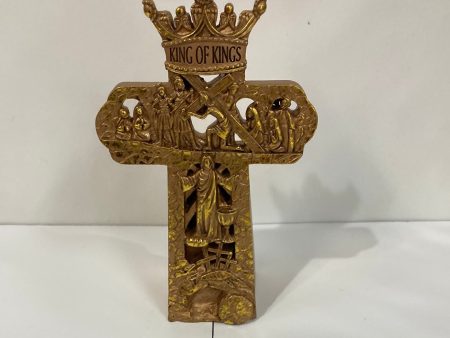 CROWN HIM LIGHT UP TABLETOP CROSS-0231 Hot on Sale