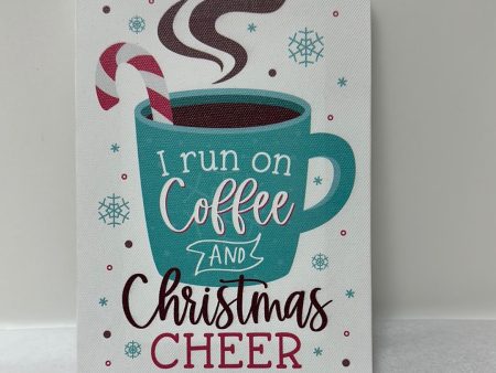 I RUN ON COFFEE & CHRISTM CHEER-3993 Supply