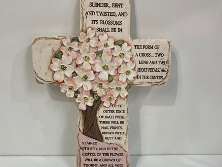 LEGEND OF DOGWOOD WALL CROSS-2971 Fashion