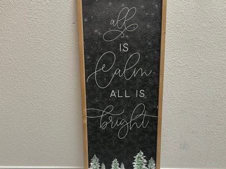 ALL IS CALM PLAQUE-0951 Online Sale