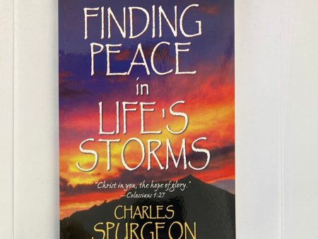 FINDING PEACE IN LIFES STORMS For Sale