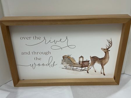 OVER THE RIVER PLAQUE-3433 Online Hot Sale