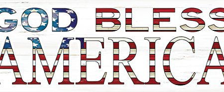 CIN2020A - God Bless America    - 36x12 Online Sale