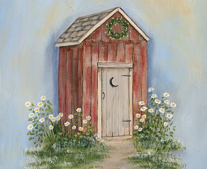 BR504 - Country Outhouse II - 12x16 For Discount