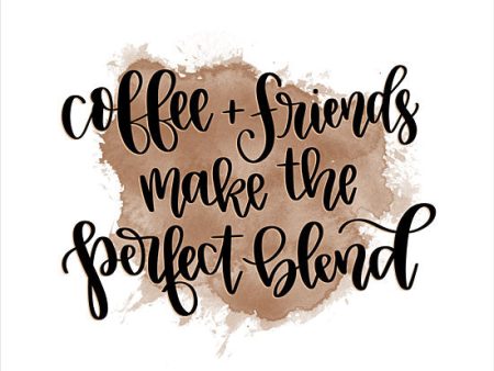 DUST471 - Coffee + Friends - 12x12 Sale