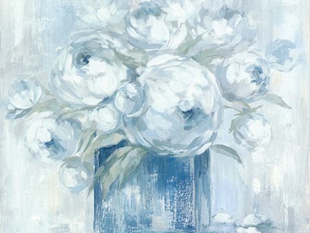 DC113 - White Peonies - 12x12 For Cheap