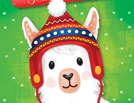 MOL2055 - Be Jolly Llama - 12x16 Supply