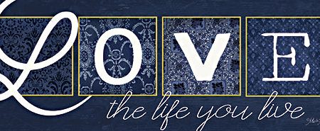 MAZ5610A - Love the Life You Live - 36x12 Online